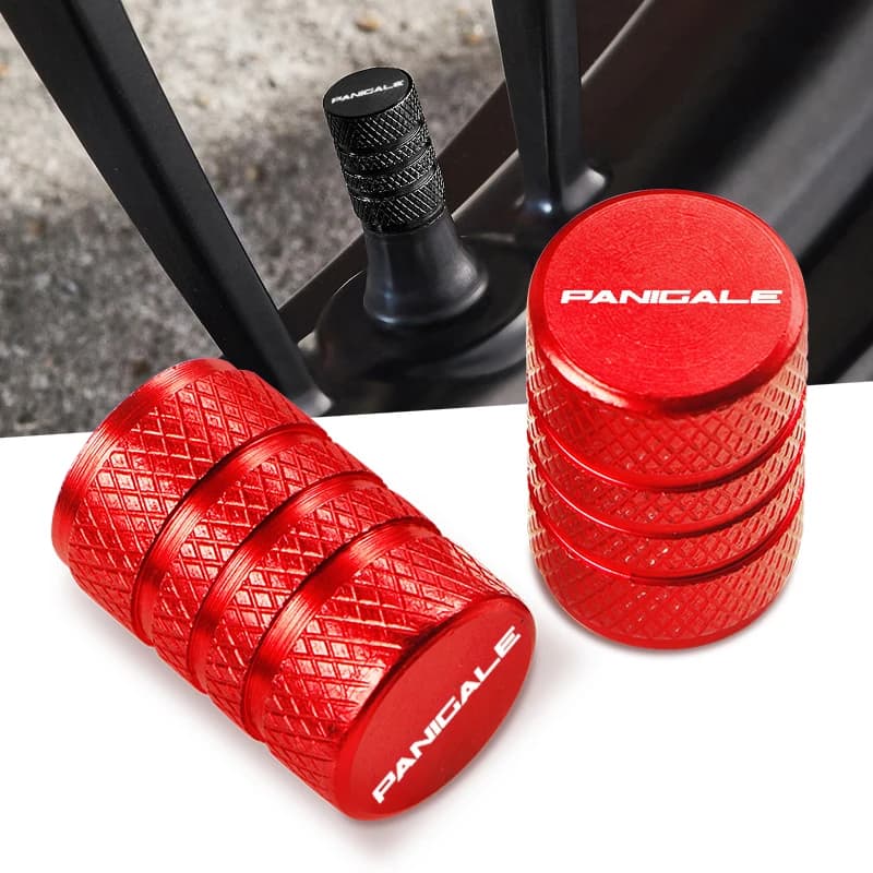 2 pz per Ducati Panigale V2 V4 V4S 899 959 1199 1299 Panigale R moto CNC alluminio valvola pneumatico porta aria tappi di copertura dello stelo