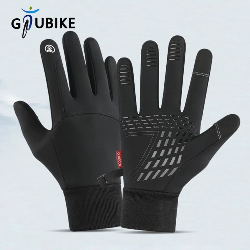 GTUBIKE Running Gloves for Winter Outdoor Sports Hot Touch Screen Gym Gloves Fitness Gym Gloves for Men Women Sports Gloves