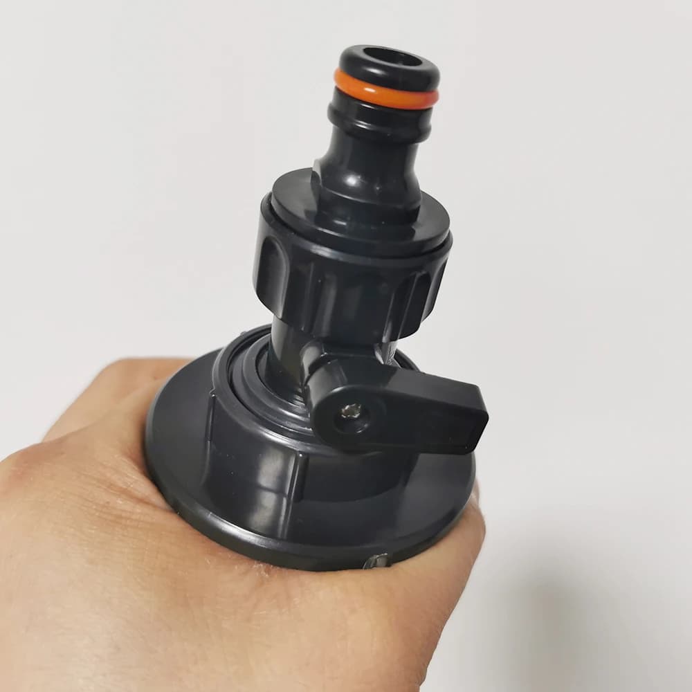 Water tank adapter IBC Copper valve Joint for water pipe Quickly insert the pacifier Supplies for irrigation Installation Water heater