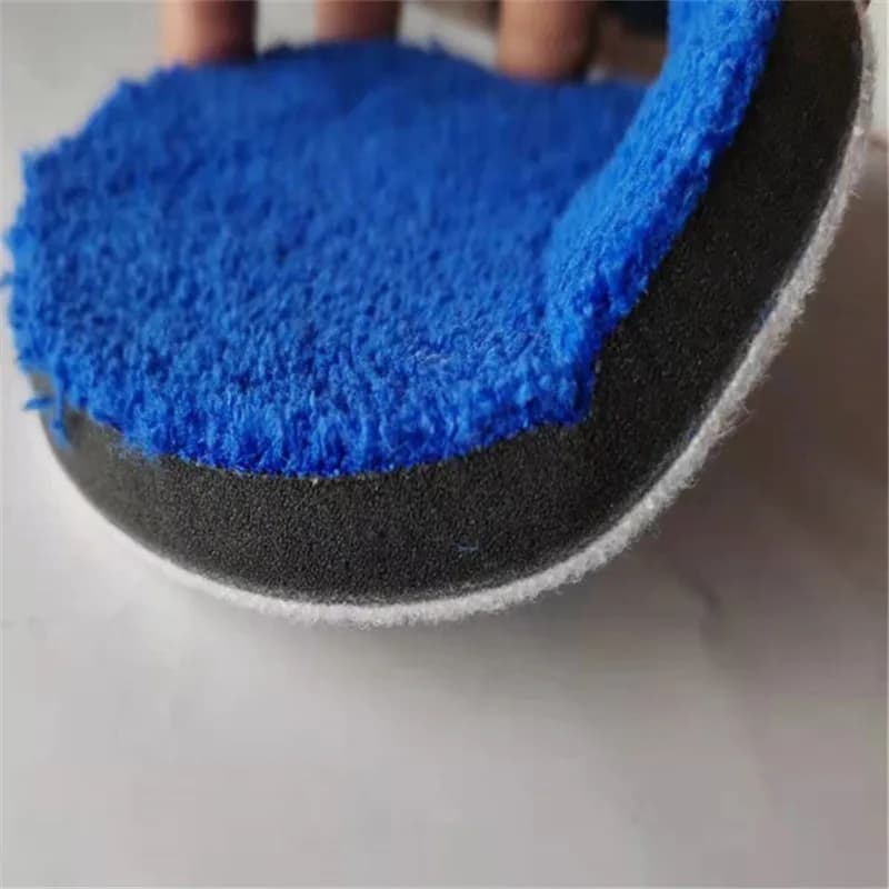 Set di Tamponi in Microfibra per Pulizia e Lucidatura 2/3/4/5/6/7 Pollici, Set da 2 Pezzi per la Pulizia dell'Auto