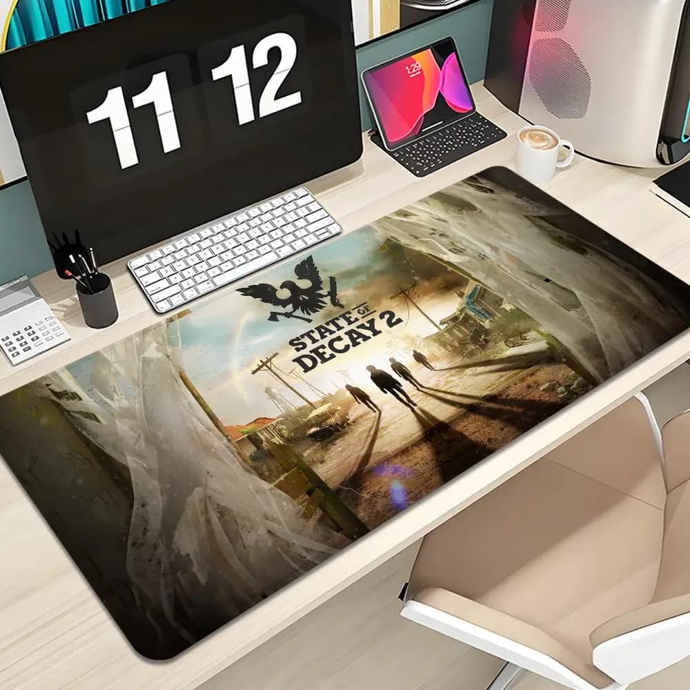 State of Decay Mouse Pad Keyboard Mousepad large 600X300 mm Desk Mat PC Gaming High definition printing Table pad
