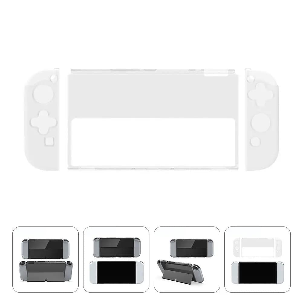 1 set di custodie protettive in robusto materiale PC TPU, resistente alla polvere, compatibile con la protezione del controller OLED