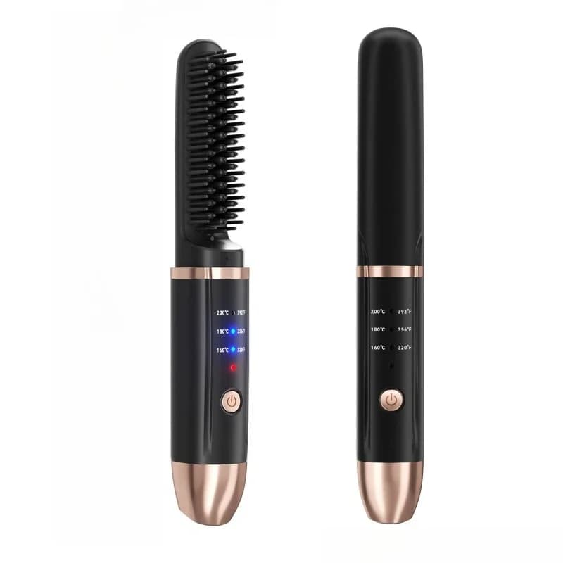 Piastra per capelli senza fili, ferro arricciacapelli, piastra lisciante, attrezzo per parrucchieri, piastra per capelli senza mani.