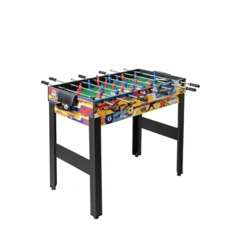 Tavolo da Gioco 12 in 1 - Set Multigioco con Calcio Balilla, Air Hockey, Biliardo, Scacchi e Ping Pong
