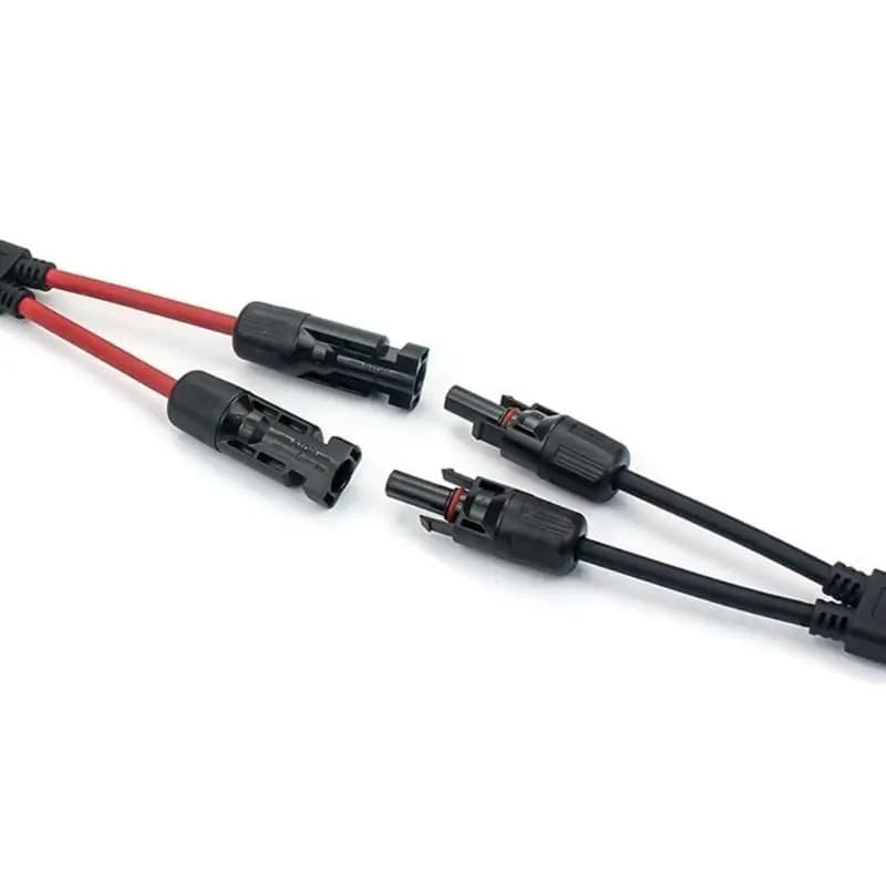 652F Y Connettore cavo adattatore pannello solare fotovoltaico Connessione parallela tipo Y