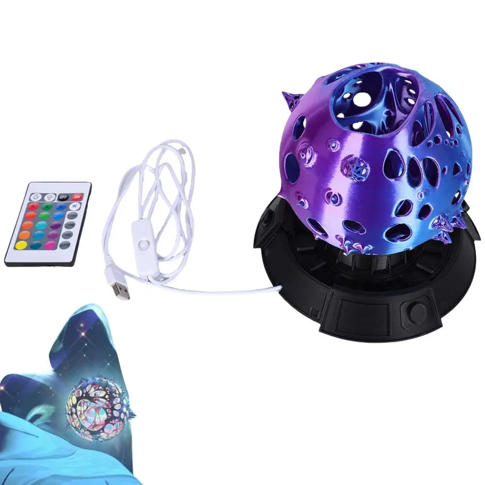 Arcane Jayce Wild Rune Cosplay Luce notturna incandescente con telecomando Luce da scrivania Puntelli per giochi di ruolo Accessori per carnevale di Halloween
