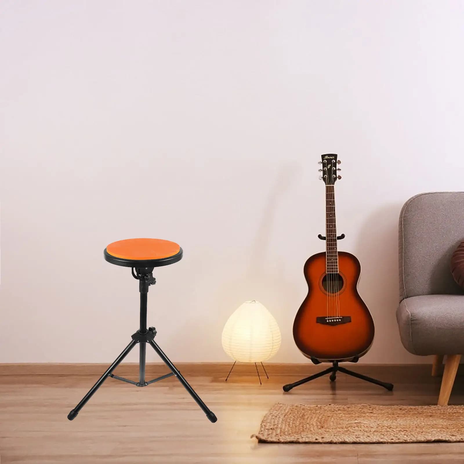 Set di 1 Pad per Batteria Silenzioso, Tappetino Portatile e Stabile per Pratica, Insonorizzato e Antirumore, Strumento di Allenamento Silenzioso per Principianti
