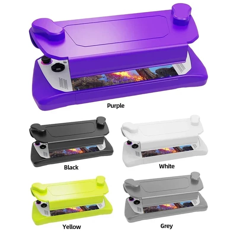 DATA FROG Custodia Protettiva Integrale in TPU per ROG Ally, Cover Anti-Caduta con Impugnatura, Accessori per Giochi