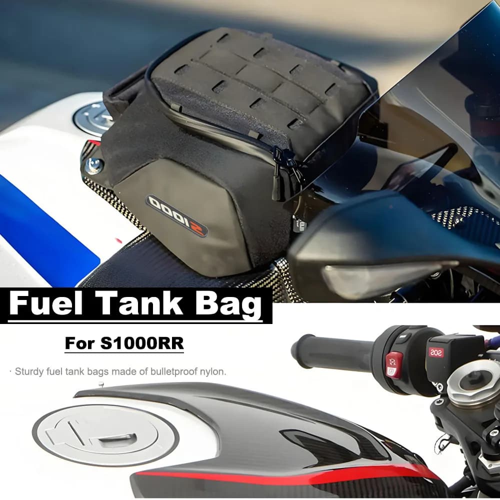 Per BMW S1000 RR s1000rr 2019-2025 Accessori moto modificati Borsa impermeabile Borsa portaoggetti per bagagli olio adatta Borsa serbatoio carburante