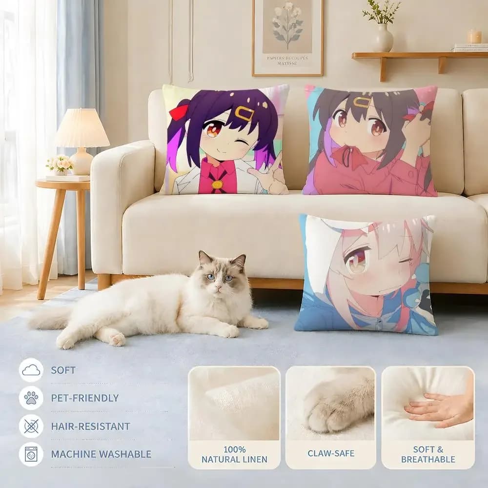 Fodere per cuscini Divano Adatte per cani e gatti Onimai I'm Now Your Sister Fodere per cuscini Decorative per sedie 45x45 40x40
