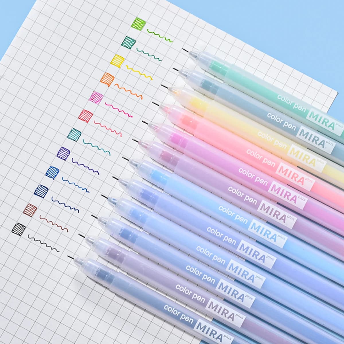 12 pezzi/set set di penne gel colorate Macaron Kawaii pennarelli a sfera penne per pittura materiale scolastico di cancelleria coreana per studenti