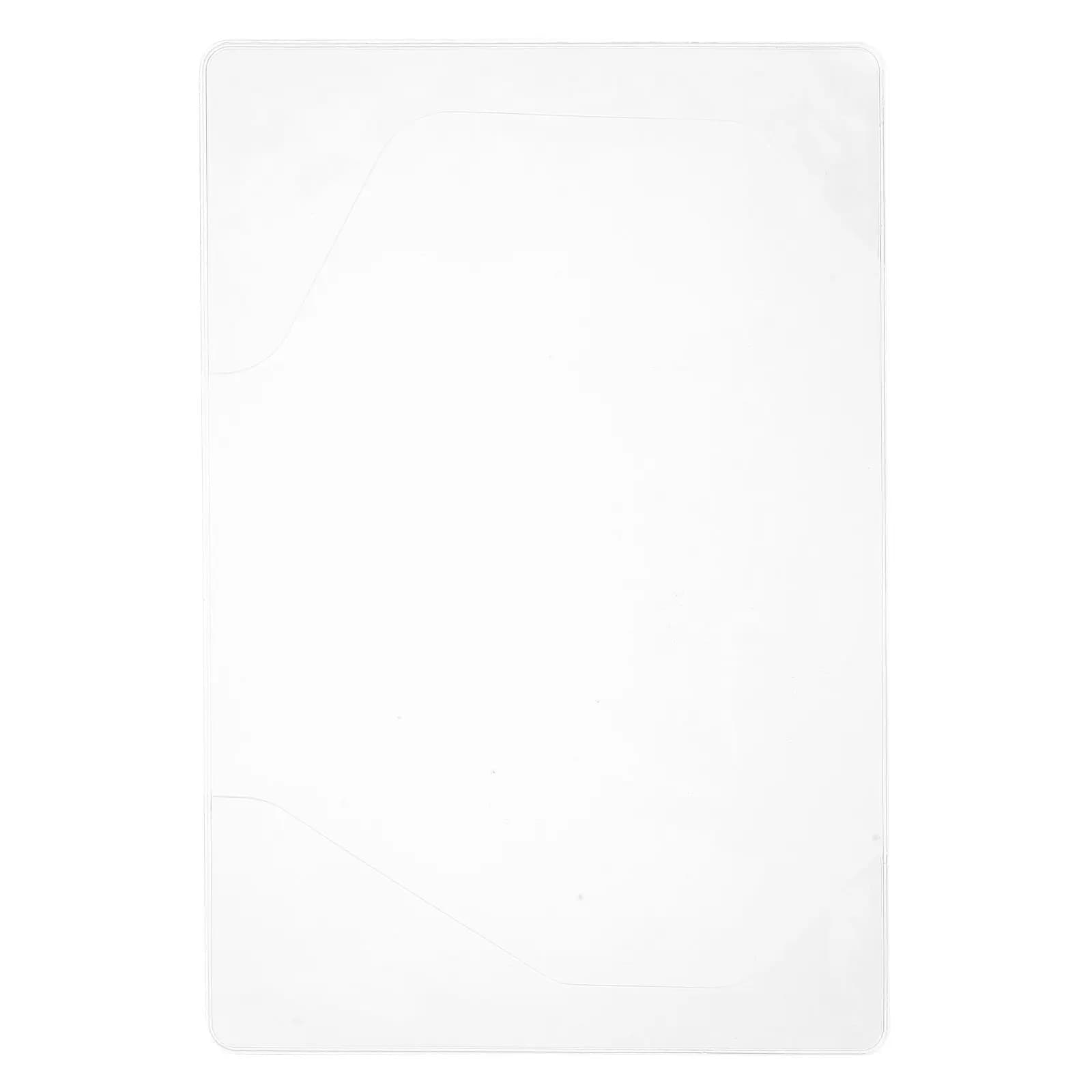 Copertina per Quaderni A6 in PVC Trasparente, Protezione Minimalista ed Elegante per Taccuini, Agende, Libri di Testo, Paperback e Copertine Rigide