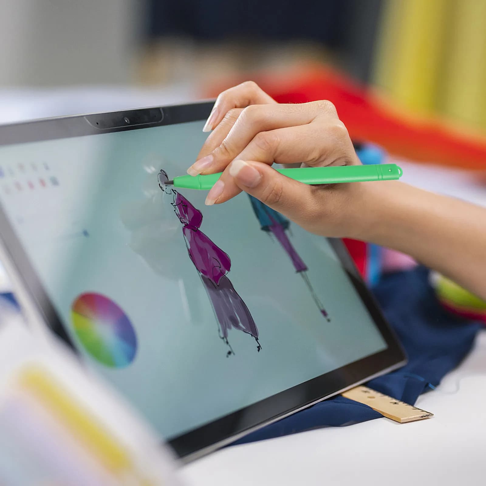 Set di 7 Penne Stilo per Tablet LCD, Ricambio Stabile per Dispositivi di Scrittura, Pittura e Graffiti, Accessori per Pannelli LCD