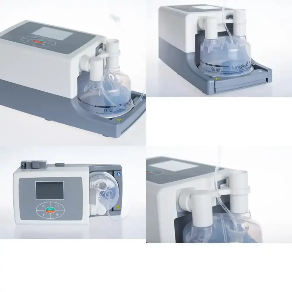 Umidificatore Respiratorio Medico Portatile per Terapia con Cannula Nasale ad Alto Flusso (HFNC) per Ospedali