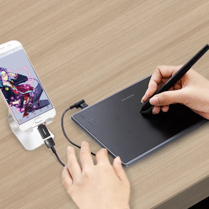 Classic Compact H430P Online Teaching Handwriting Input Tablet Kids Graphic Drawing Tablet