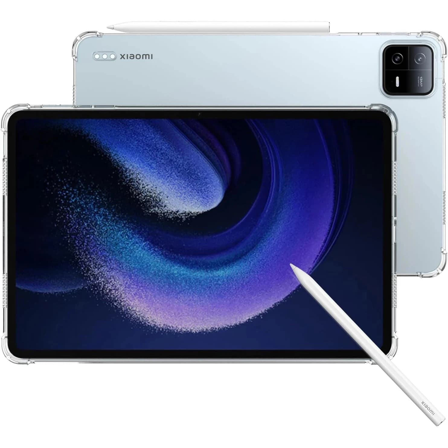 Per Xiaomi Pad 6 11 ''2023 Custodia morbida trasparente TPU Shell Capa Coque per Xiaomi Pad 6 Pro 11 pollici Tablet Custodia protettiva