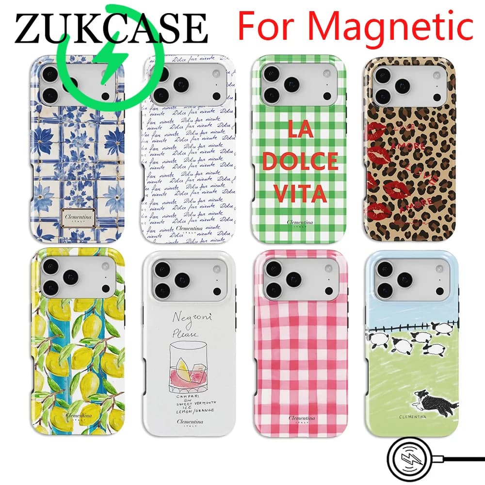 Luxury Clmj Antique Tile Magnetic Phone Case For Google Pixel 10a 9a 8a 7a 5a 10 9 8 Pro XL 5G Double-layer Back Cover