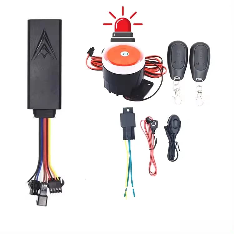 2G Mini Anti-theft Car Alarm Global Positioning System Tracking Device Positioner with Remote Control Lock Car