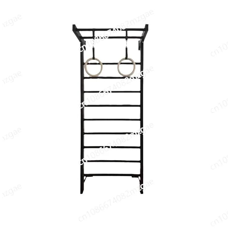 Horizontal pull-up fitness equipment bar for metal ribs for indoor and outdoor