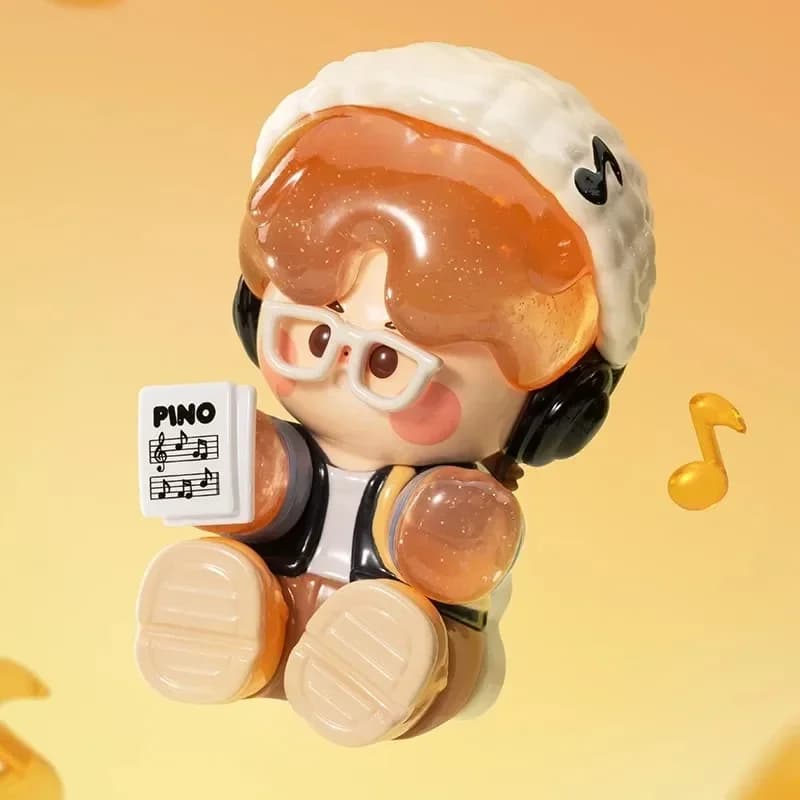 POP MART PINO JELLY Star Project Series Scatola cieca Scatola misteriosa Guess Bag Toys Doll Cute Anime Figure Collezione di ornamenti per il desktop