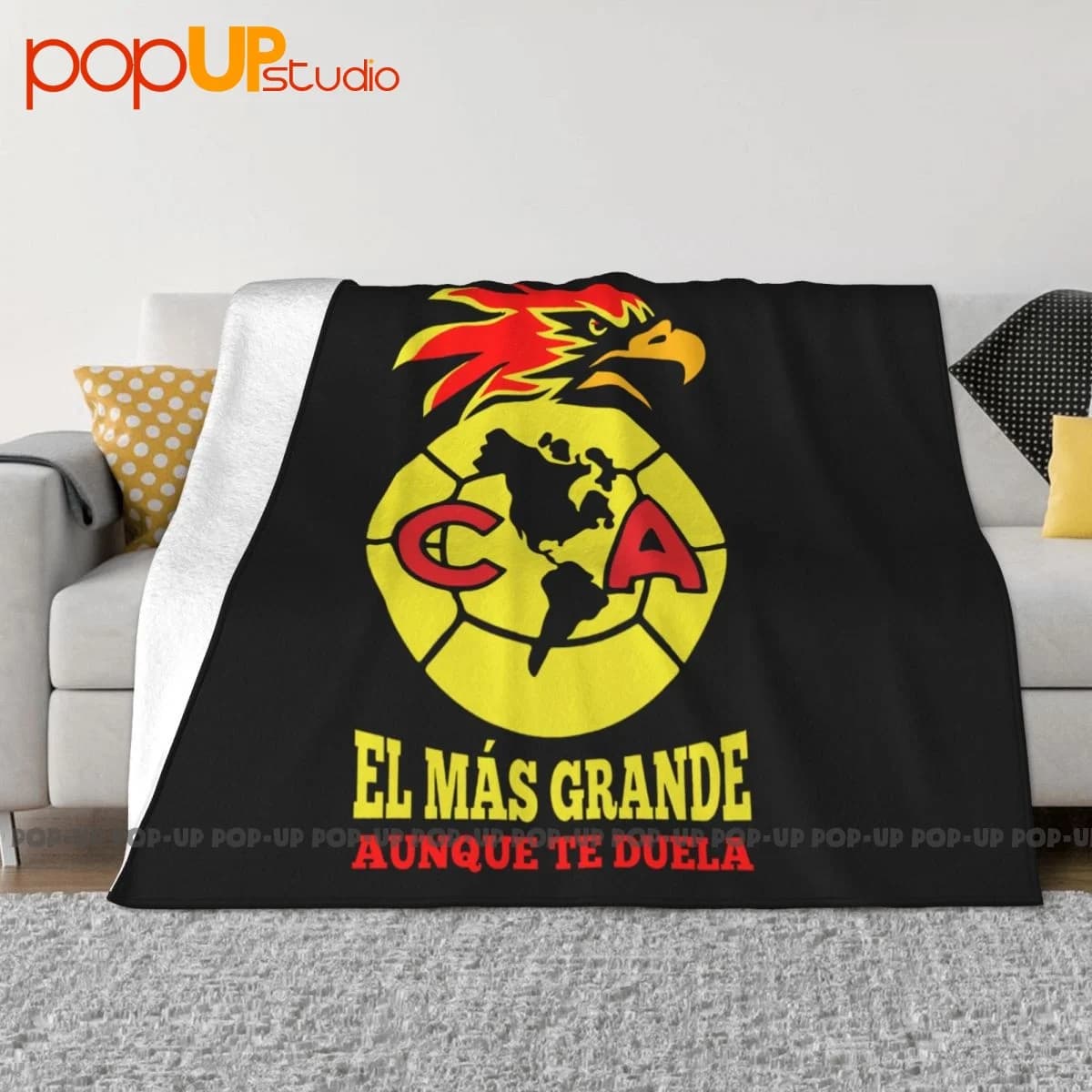 Club America messico Aguilas coperta da calcio coperta per divano letto alta