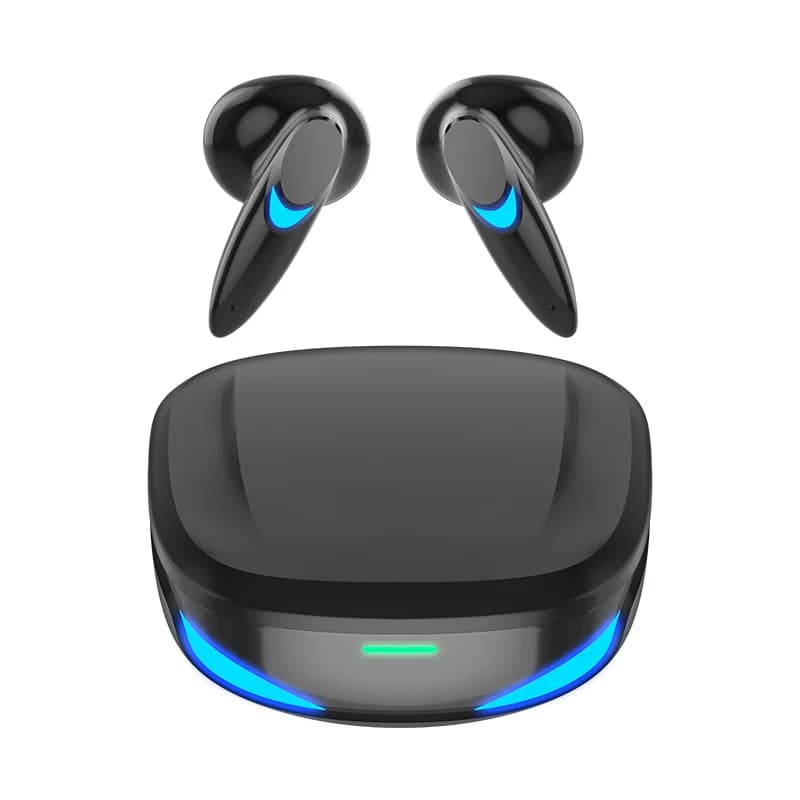 Gaming G10 In-ear TWS Headphones with Long Battery Life, Bluetooth Wireless Chargers with Power Bank for Phone
