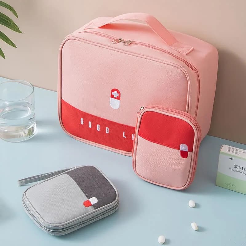 Borsa medica portatile impermeabile per kit di pronto soccorso di emergenza per campeggio all'aperto, escursionismo, viaggi e scatola portaoggetti per la sicurezza domestica