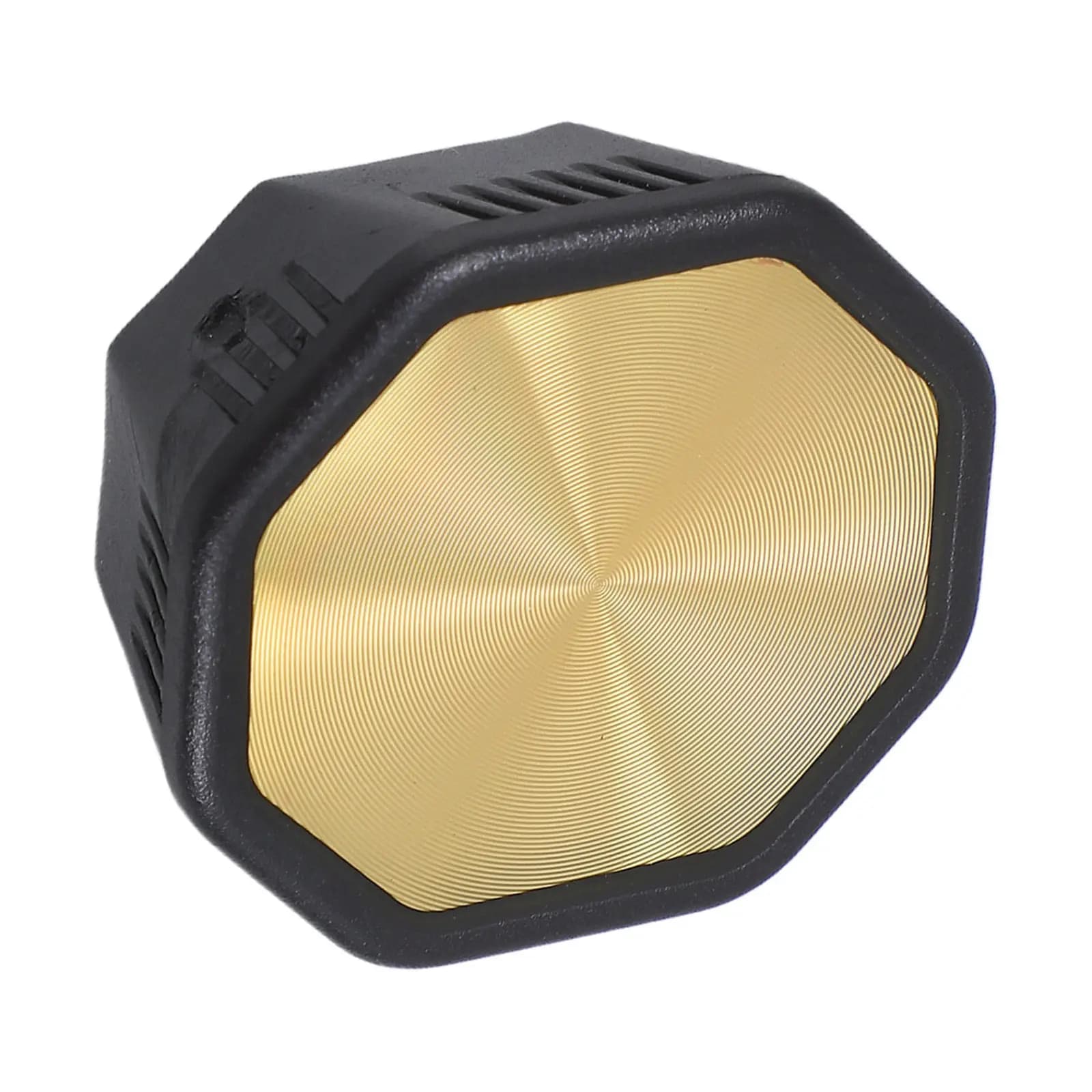 1 Pezzo Cappuccio Dorato di Ricambio per Manico Racchetta da Badminton, Protezione per Racchetta da Tennis in Materiale Resistente