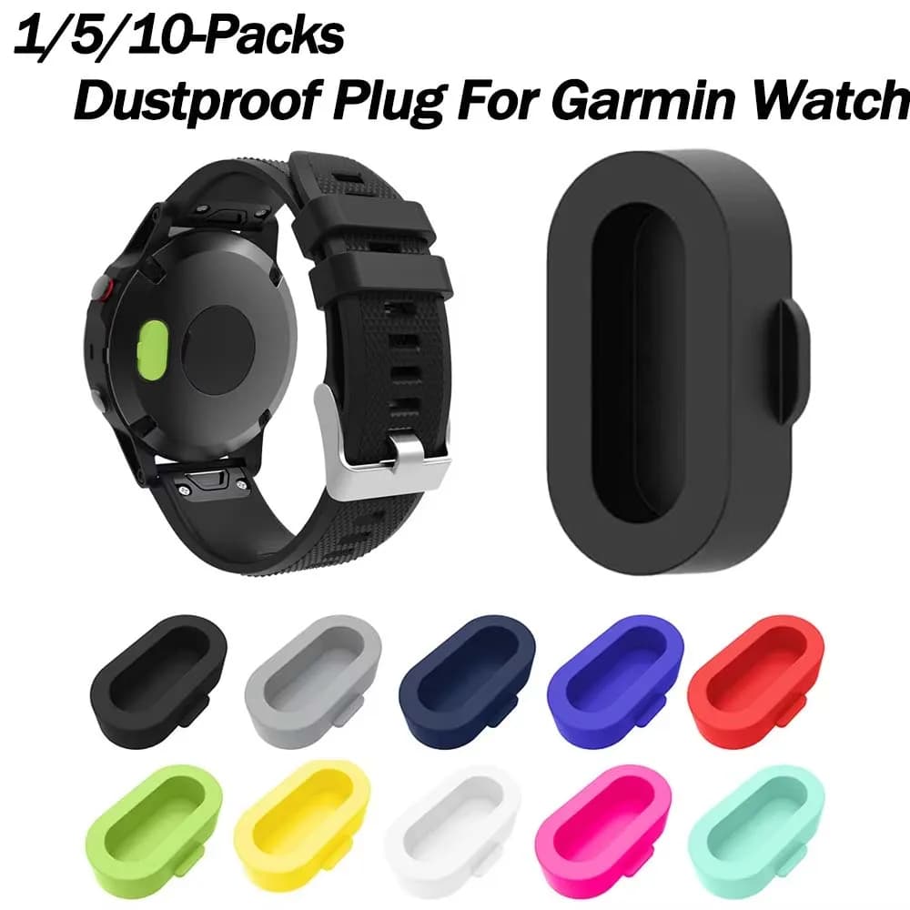Anti-dust cap Charging door Protective cap for Garmin Fenix 8 7S 7X 6 6X 5S 5X Forerunner 570 970 965 955 265 255 indent E