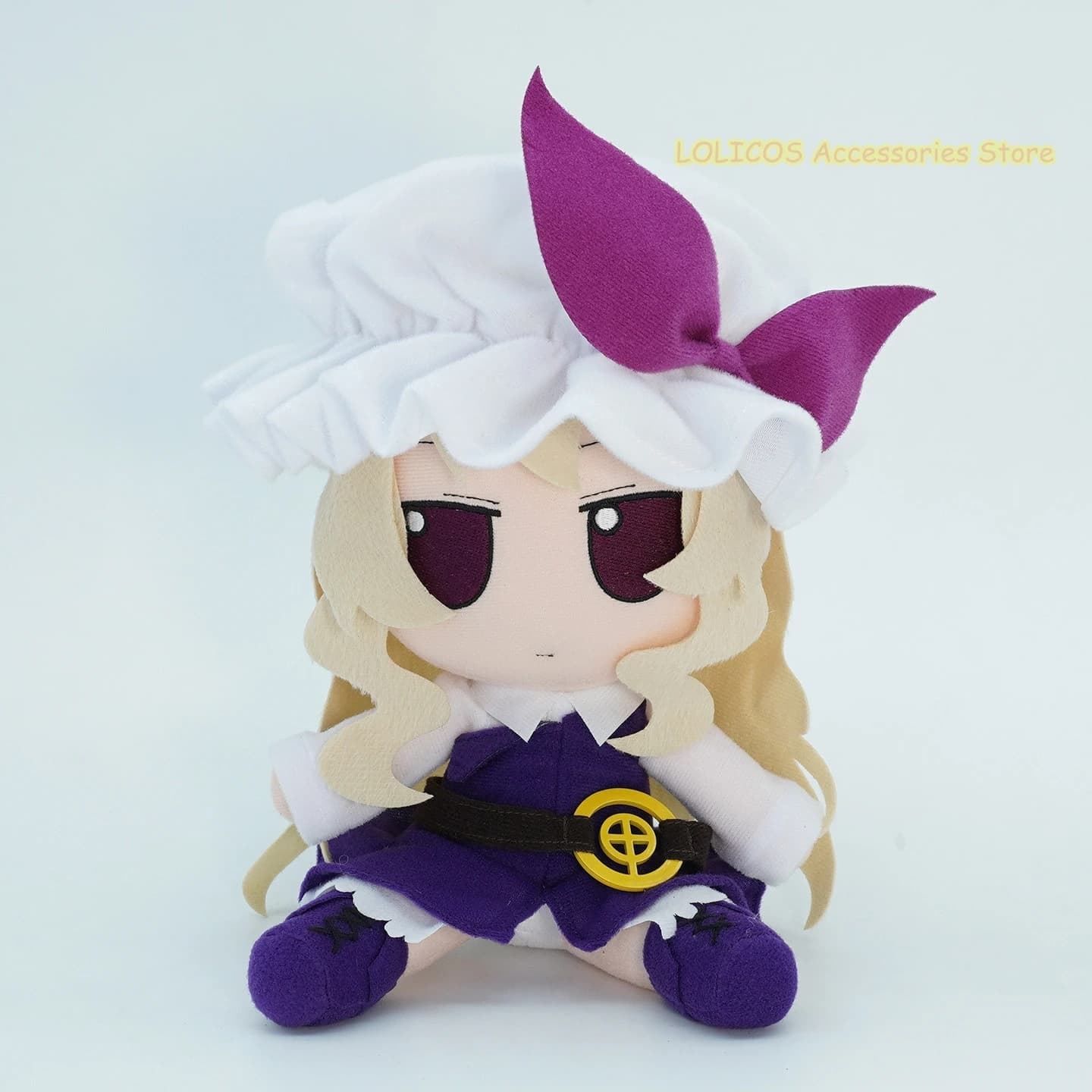 Anime Watatsuki no Toyohime Touhou Project Serie FUMO - Cuscino Modellino Figurina in Posa Seduta 20cm - Mascotte Cosplay Cartoon