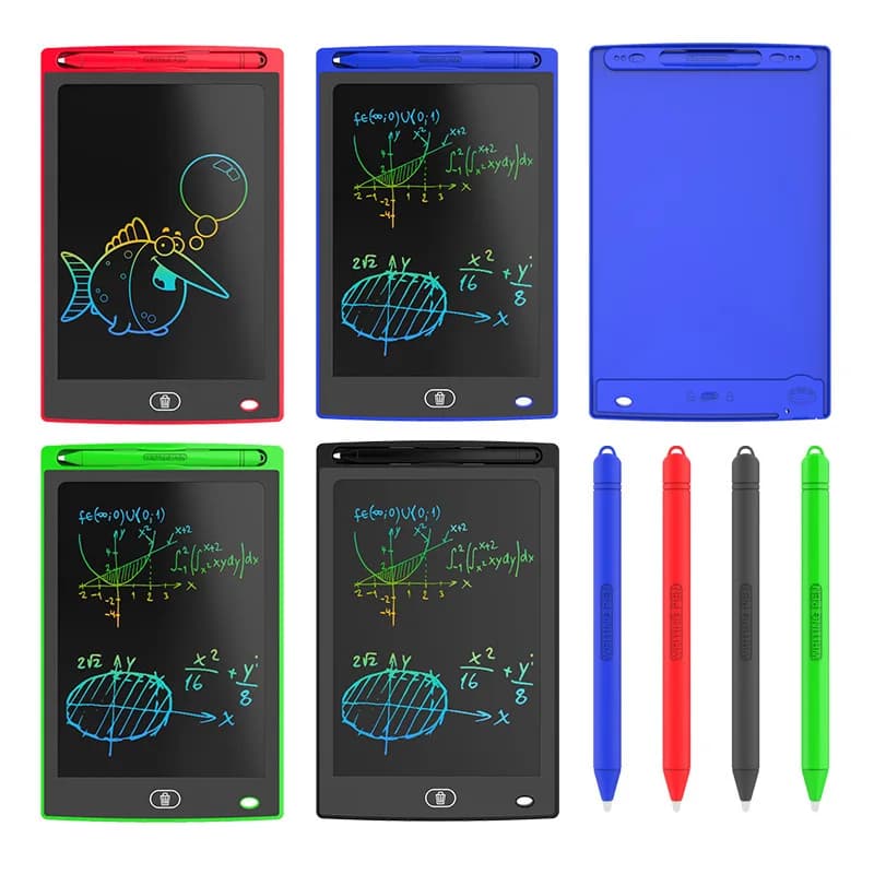 Tablet LCD da 12 Pollici per Scrittura e Disegno Digitale, Lavagna Elettronica Portatile per Regali e Giocattoli