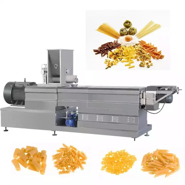 Macchina industriale per la produzione di pasta Linea di macchine per la lavorazione di pasta Macchina per macaroni Macchina industriale per la produzione di pasta