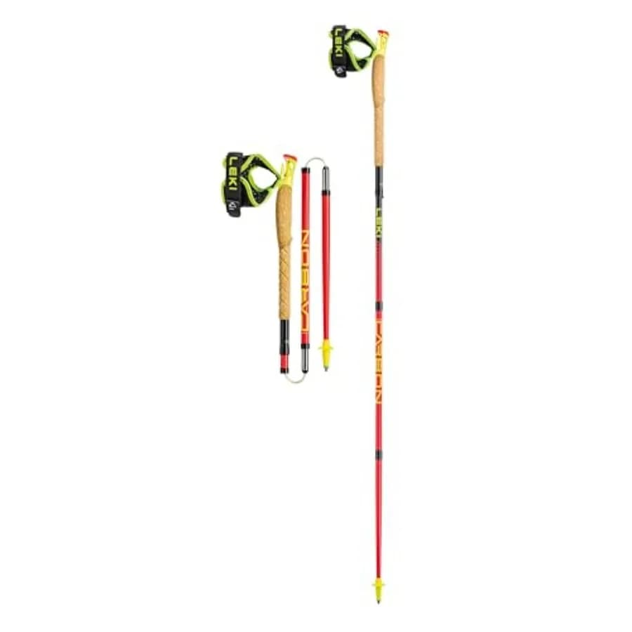 Bastoncini da Trekking Ultratrail FX.One - Bastoni Ultraleggeri Pieghevoli in Carbonio per Escursionismo e Trail Running