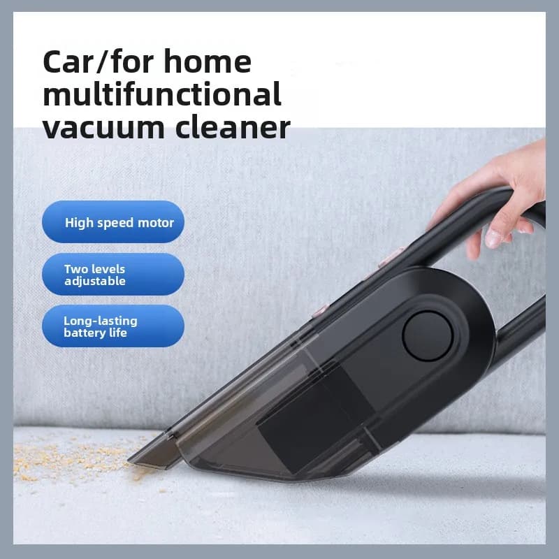 Mini aspirapolvere portatile senza spazzole wireless più caldo transfrontaliero da 12 V per auto