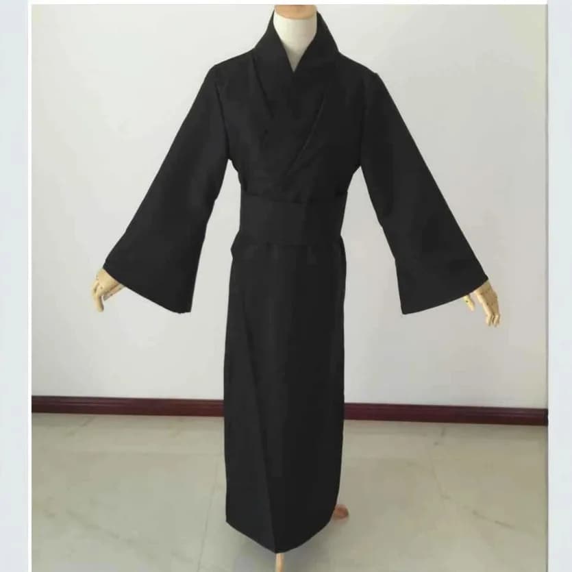 Kimono Classico Black Men, Clothing Samurai, Underwear, Traditional Japanese Kimono, Cosplay Yukata, Homewear, Pijama, Bathrobe