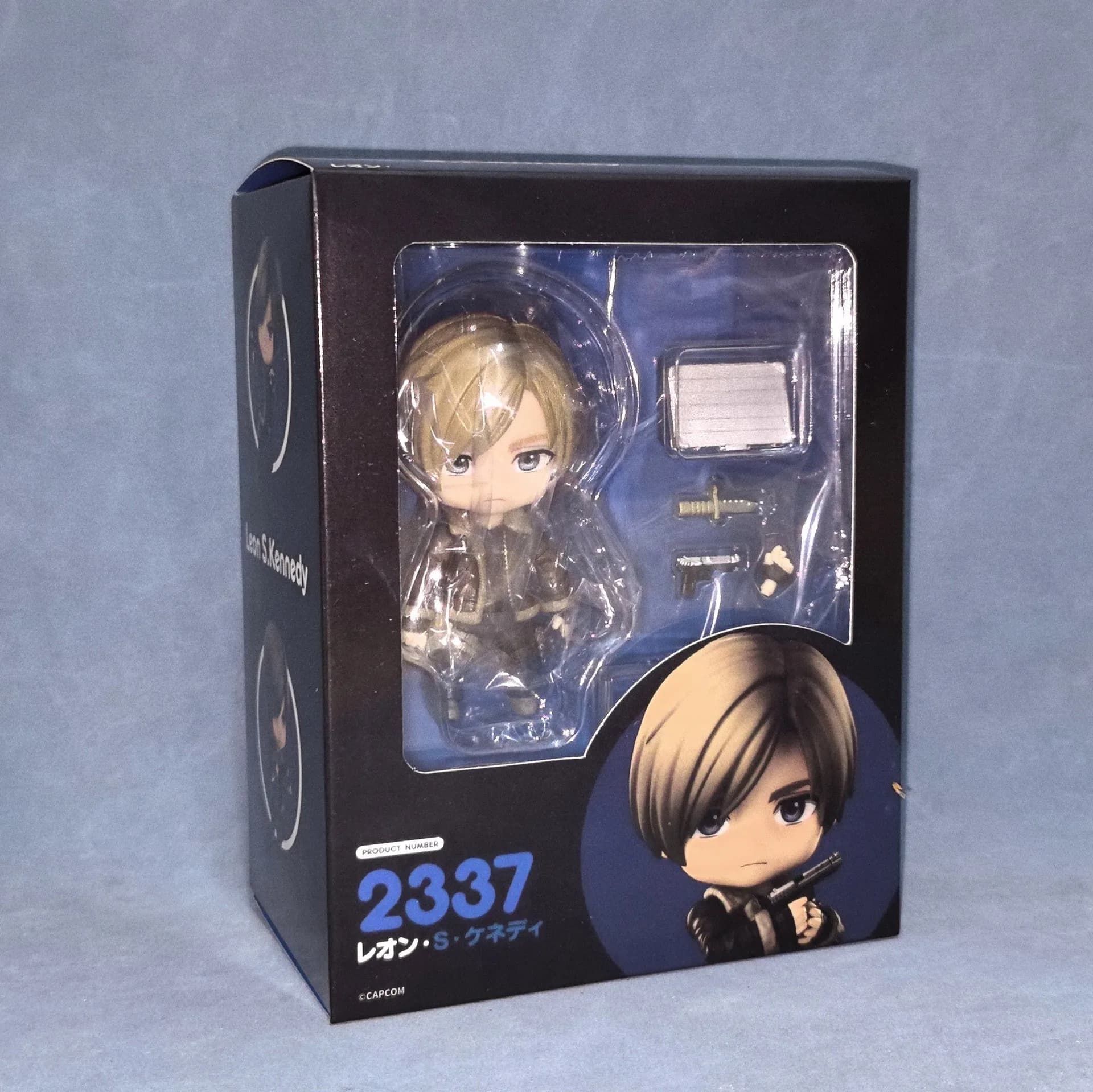 Good Smile Leon S. Kennedy 2337 Face Swap Action Figure 4 Remake Modellino da Collezione per Appassionati di Videogiochi