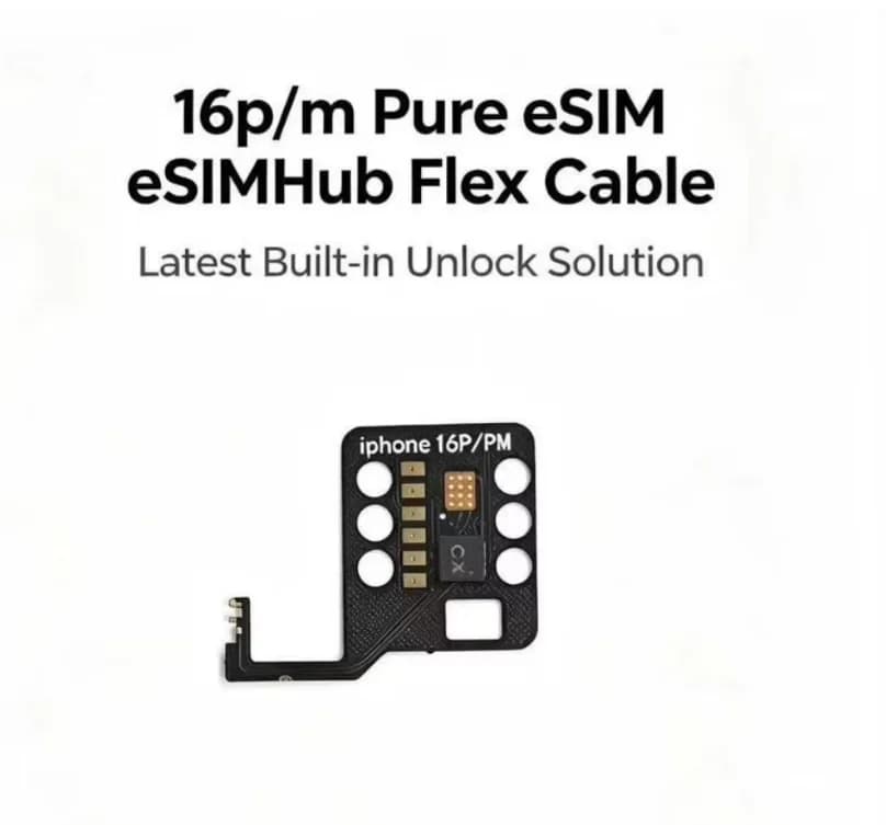 16pro 16promax Esim ESIMHUB flex cable for iphone16pro 16promax and 15pro 15promax