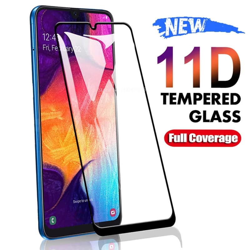 Vetro temperato 11D per Samsung Galaxy A10 A30 A50 A70 A20E pellicola salvaschermo Samsung A20S A30S A40S A50S A70S M10S M30S Glas Film