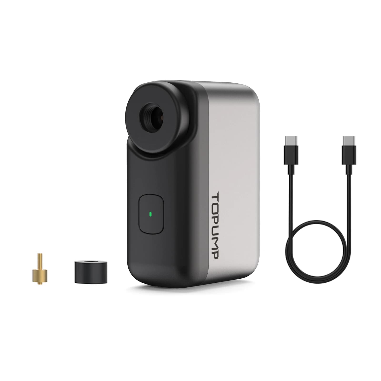 TB2 Gonfiatore per pneumatici Mini pompa da bicicletta Ad alta pressione 120PSI 450mAh Batteria Accessori per bici da ciclismo Valvola Schrader Presta Piccola pompa