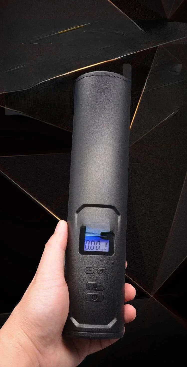 2021 Mini gonfiatore digitale per pneumatici con pompa d'aria a batteria portatile senza fili da 4500 mAh