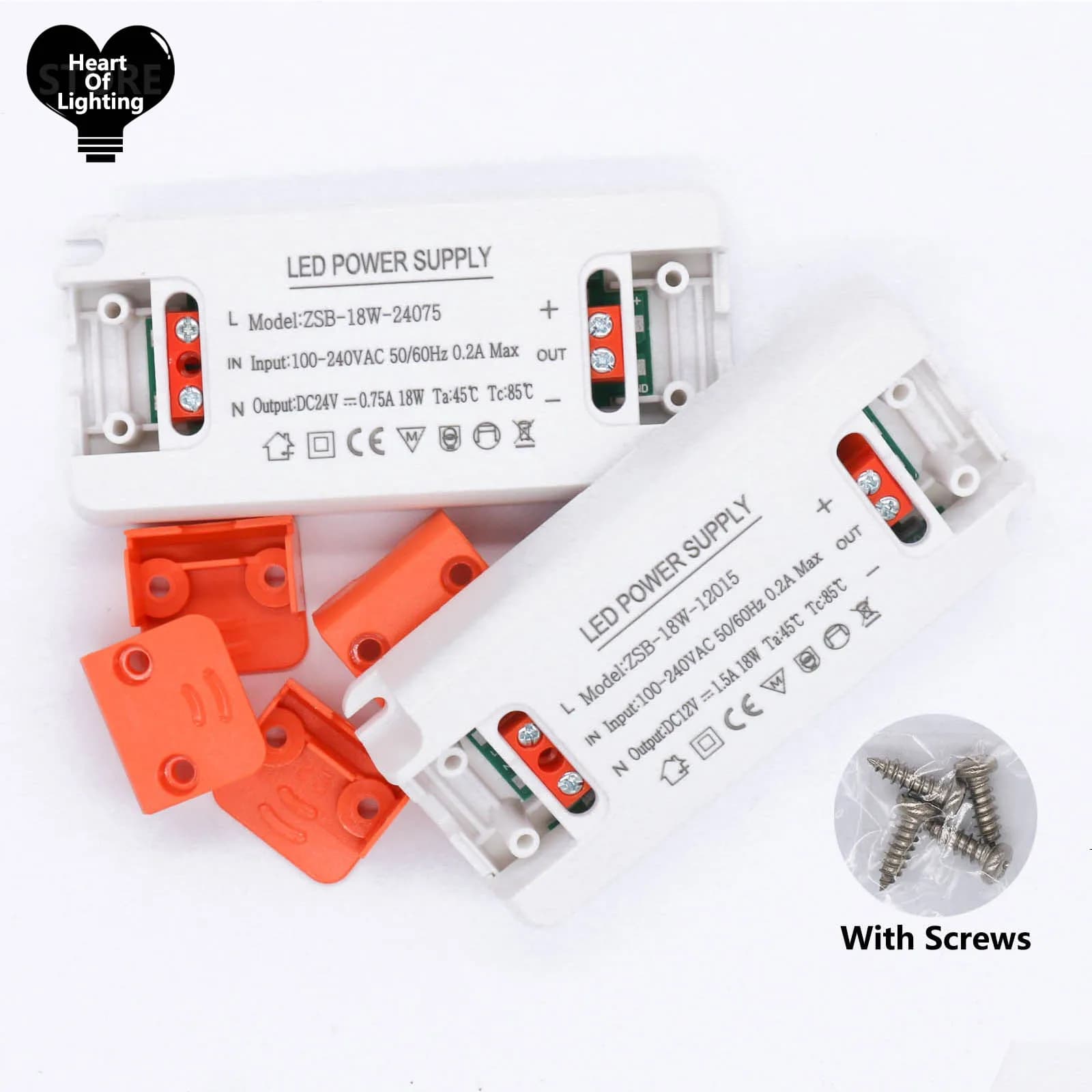DC 12V 24V Ultra Thin Lighting Transformer LED Power Supply 12W 18W 24W 36W 60W 120W Driver 220V 230V 240V For LED Strip Lights