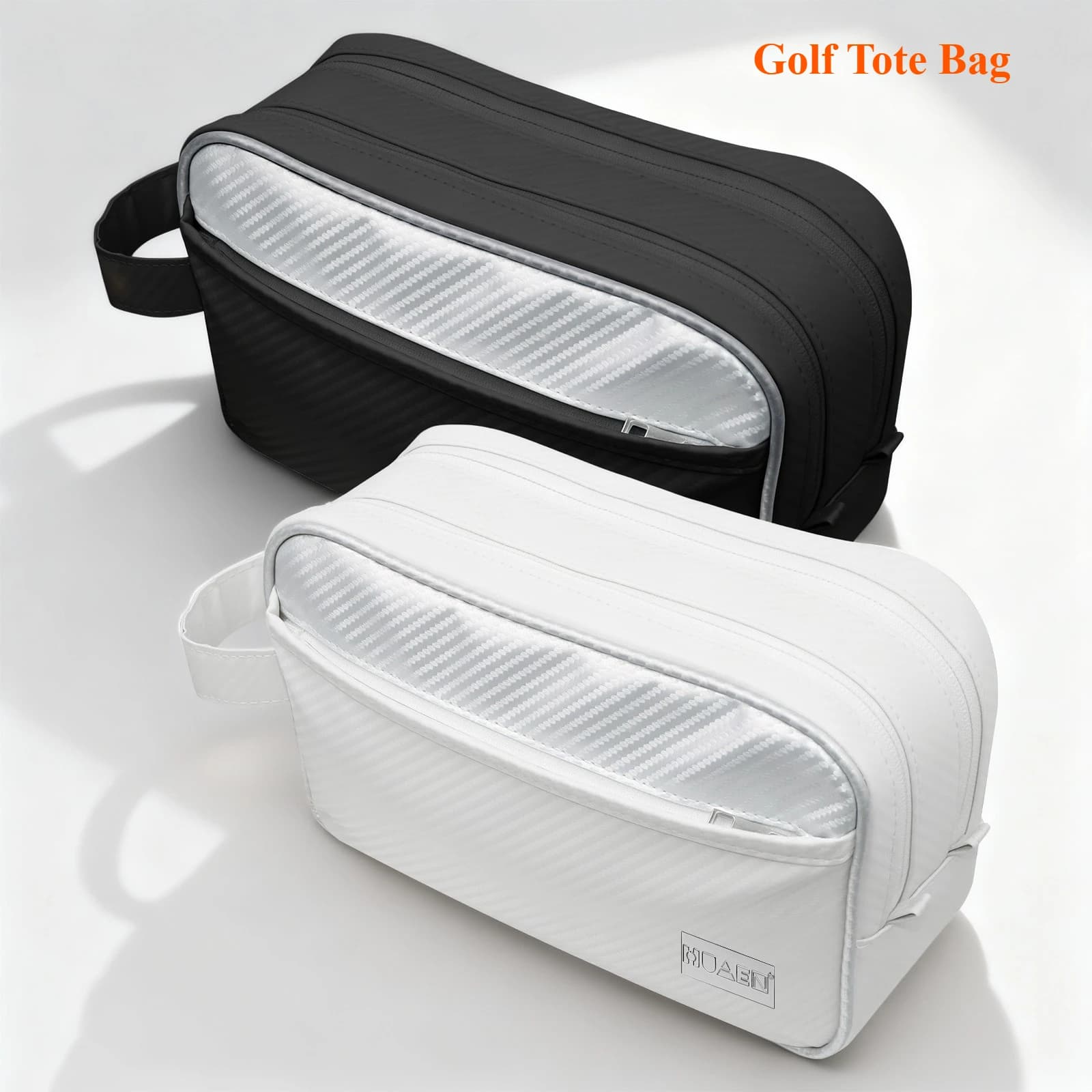 Waterproof Breathable Polyester Golf Accessory Tote Bag Portable Outdoor Travel Storage Pouch for Golf Balls Tees Supplies