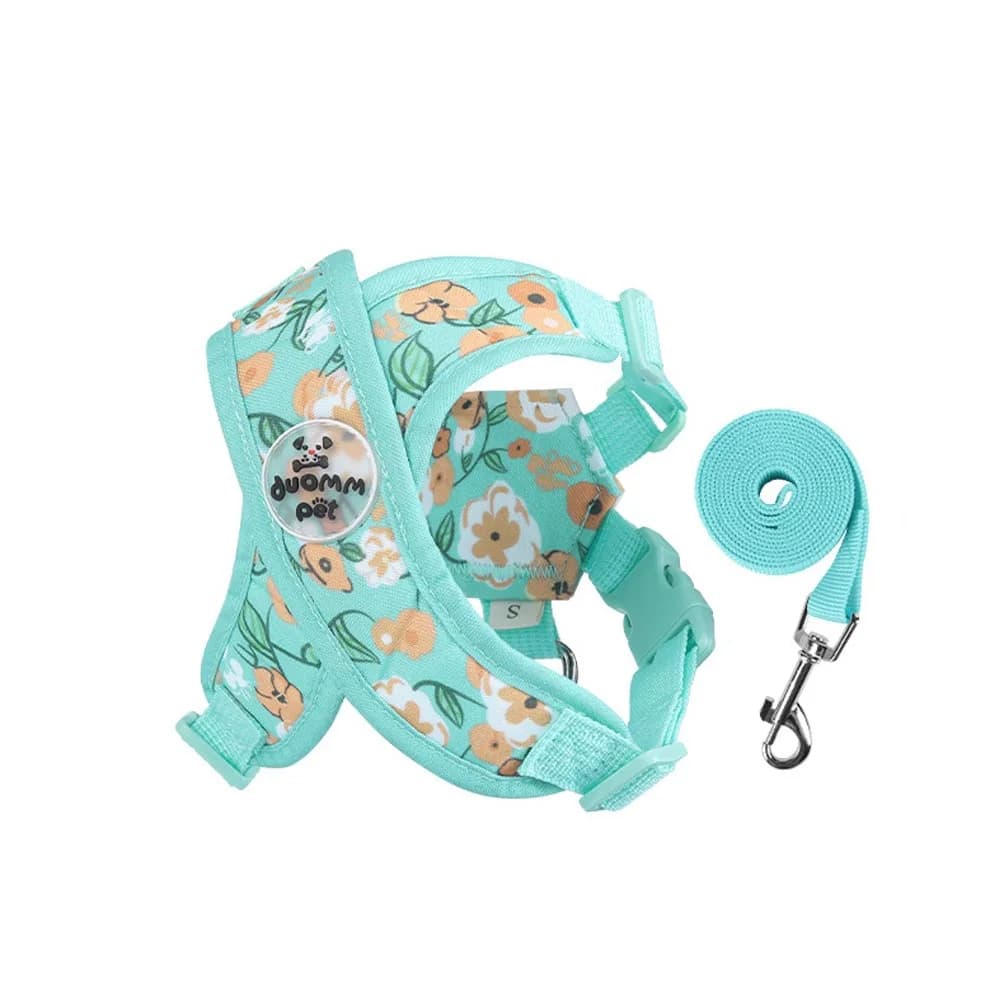 Gilet regolabile per imbracatura per cani a forma di X, traspirante, a prova di fuga, per cuccioli di gatto, leggero con cinturino