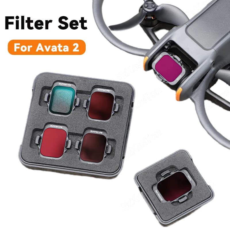 Per DJI Avata 2 Set di filtri MCUV ND8 ND16 ND32 ND64 ND8PL ND16PL ND32PL ND64PL filtro per accessori DJI Avata 2