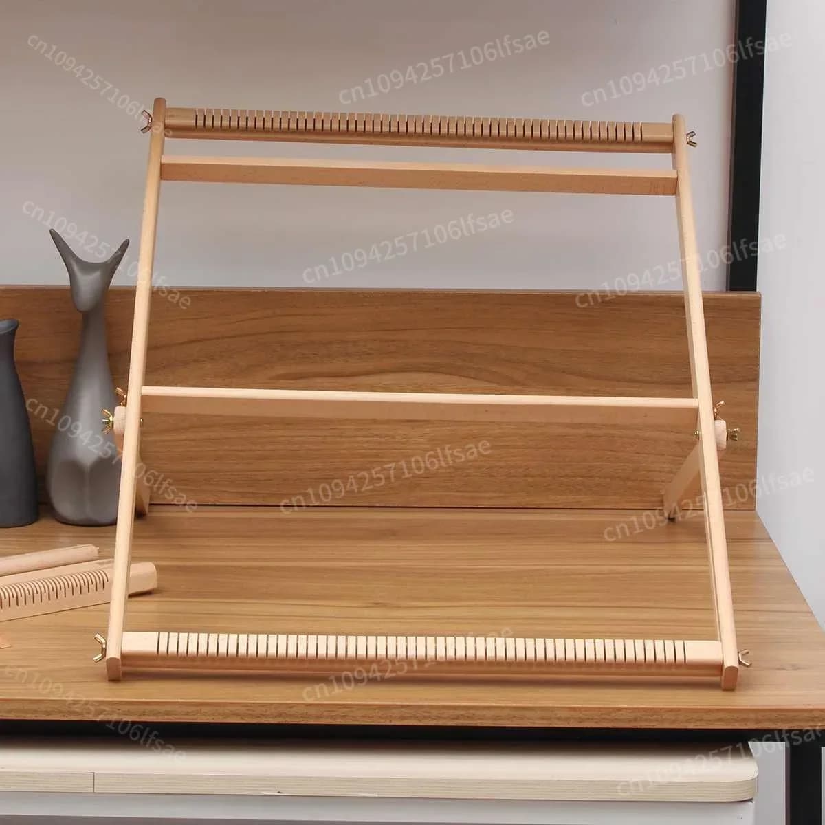 Multifunctional DIY Woven Set Wooden Weaving Loom Kit Hand-Woven Tapestry Scarf Loom Sewing Machine