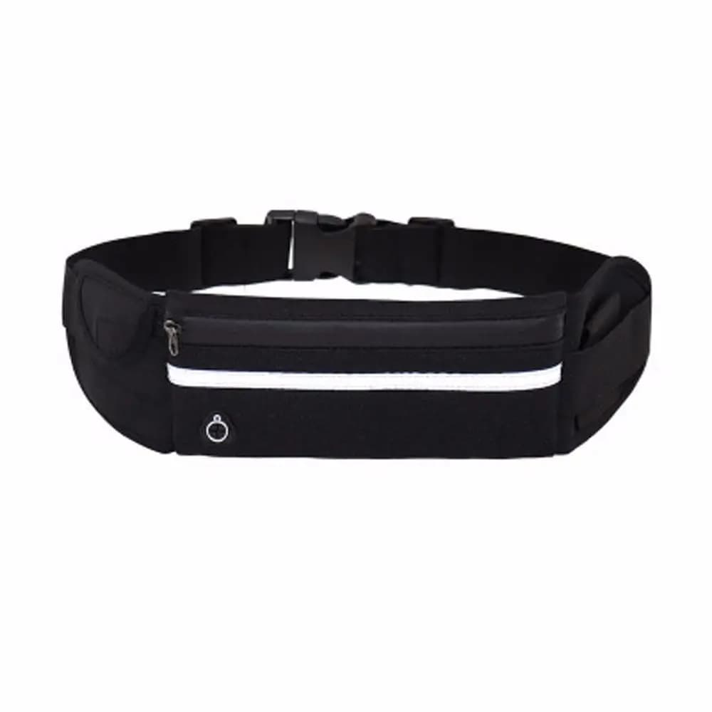 Marsupio Sportivo Multifunzione con Porta Telefono, Porta Borraccia e Tasche per Fitness, Palestra e Corsa