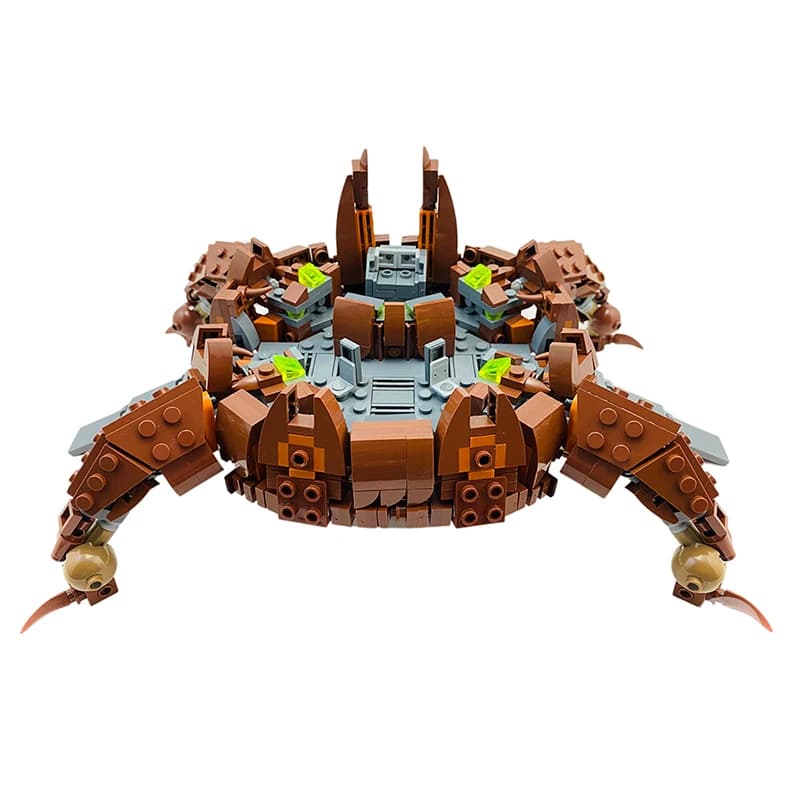 Moc Space Wars separatore FCC Mobile Command Center Building Blocks Movie Scene Soldier Base Model assemblato Brick Toy regalo di natale