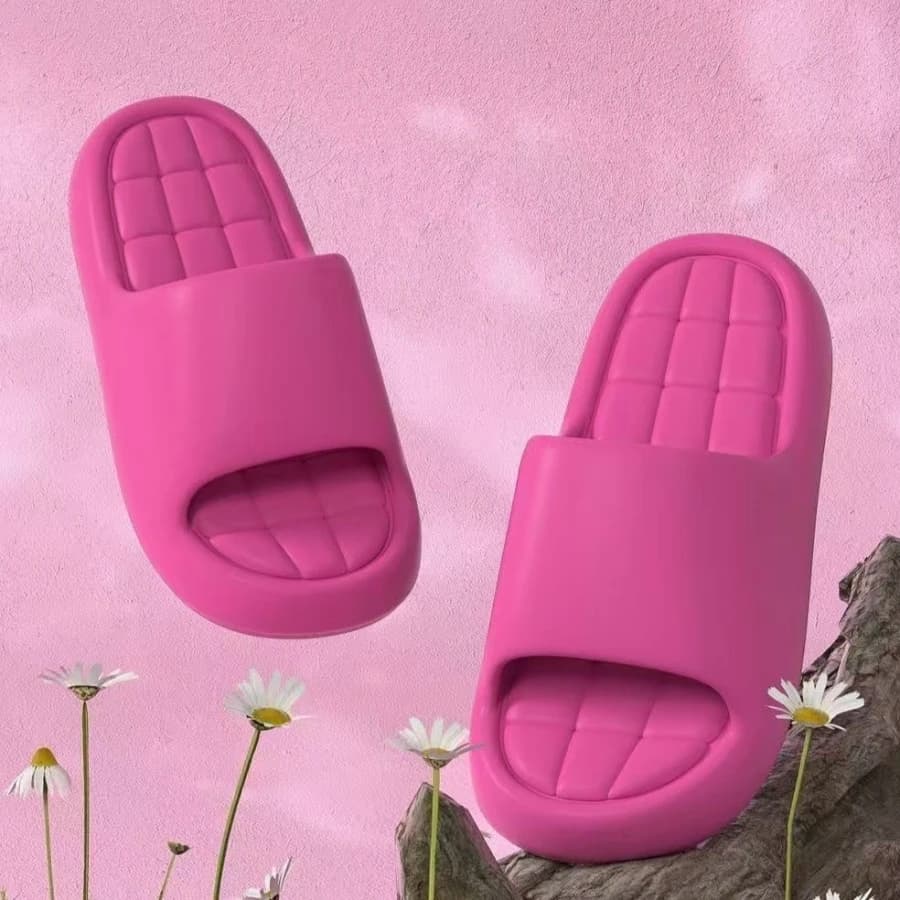 Ciabatte da donna leggere e alla moda, antiscivolo, con suola spessa e morbida, estive, da interno, semplici, comode, da spiaggia, casual, per la casa, per coppie