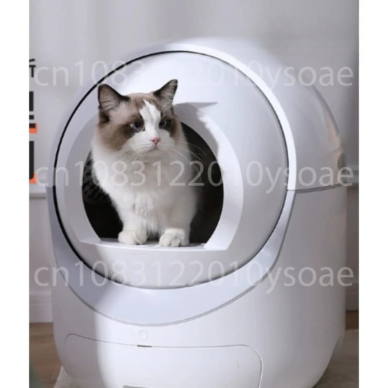 Toilette intelligente per gatti, deodorizzazione automatica, pala per pulizia chiusa, lettiera per gatti completamente automatica
