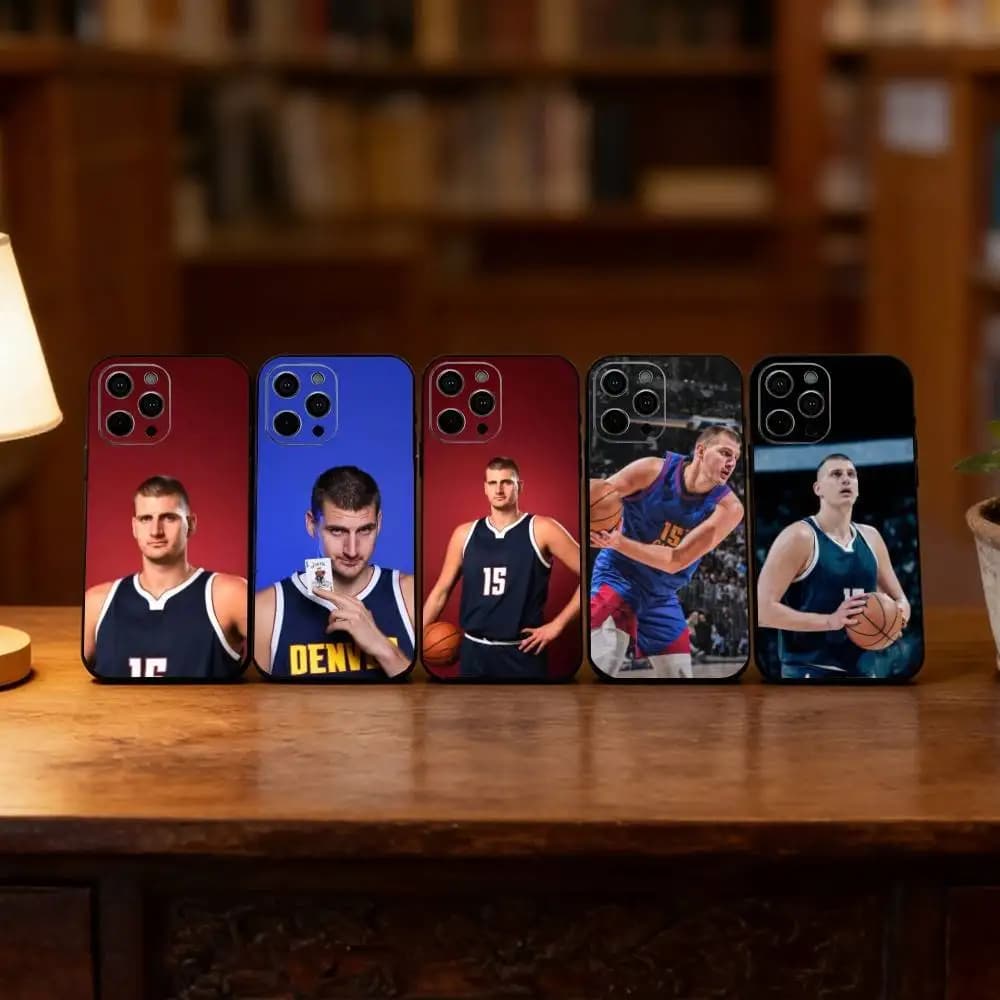Basketball Sport Phone Case For iPhone 17, 16,15,14,13,12,11 Plus,Pro Max, Others Soft Black Cover